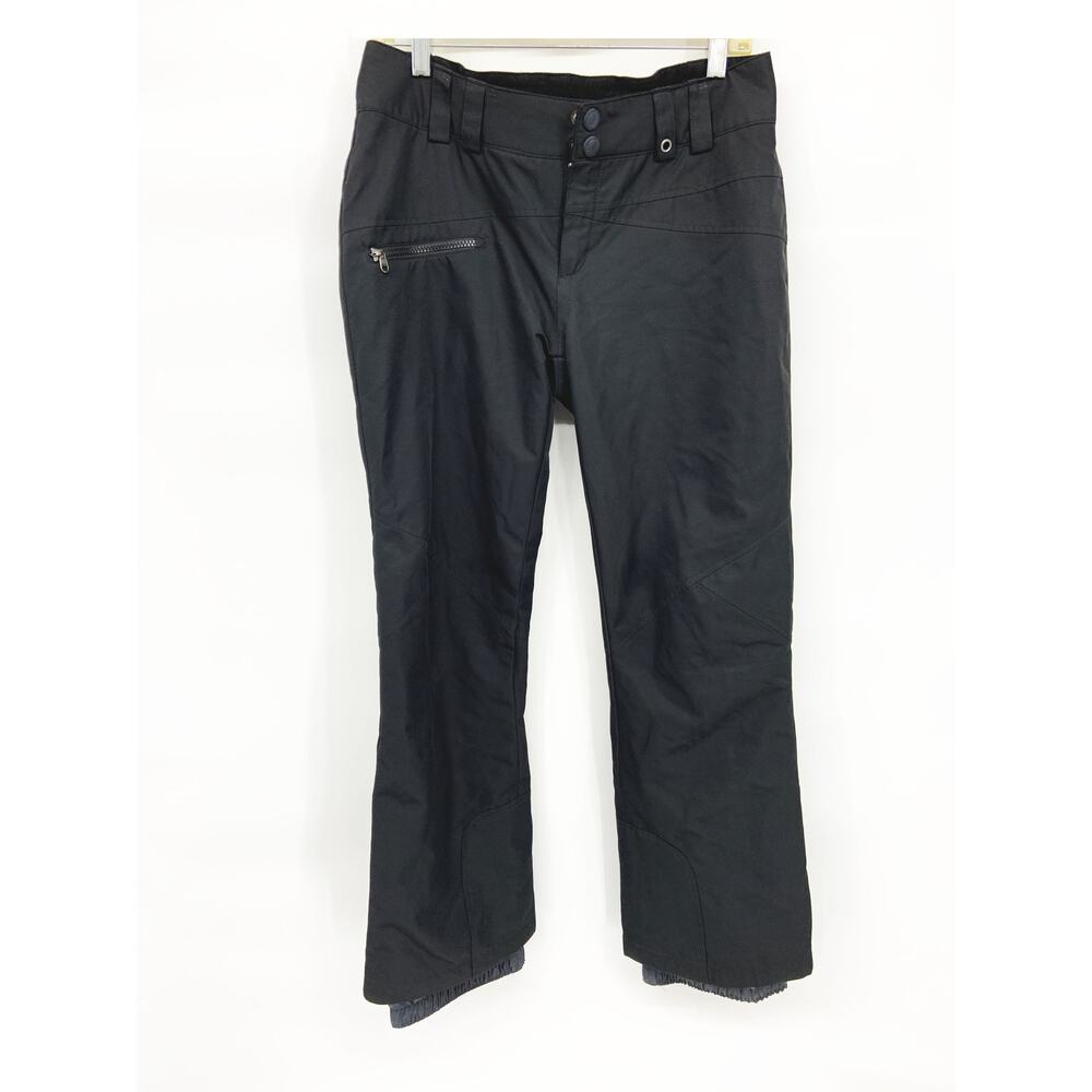 Womens Obermeyer Snow Pants Black with Pocket Size 6